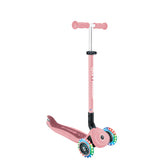 Globber Go Up Active Lights Scooter - Deep Pastel Pink