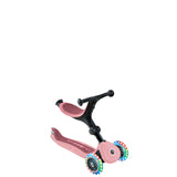 Globber Go Up Active Lights Scooter - Deep Pastel Pink