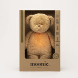 Moonie 2.0 Organic Humming Bear Friend with Lamp - Cappuccino