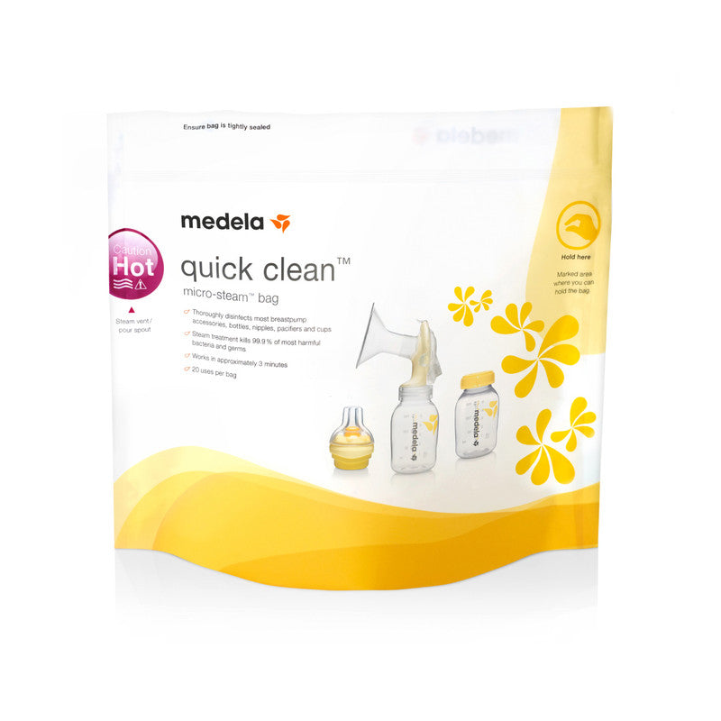 Medela Quick Clean Microwave Sterlization Bags - Laadlee