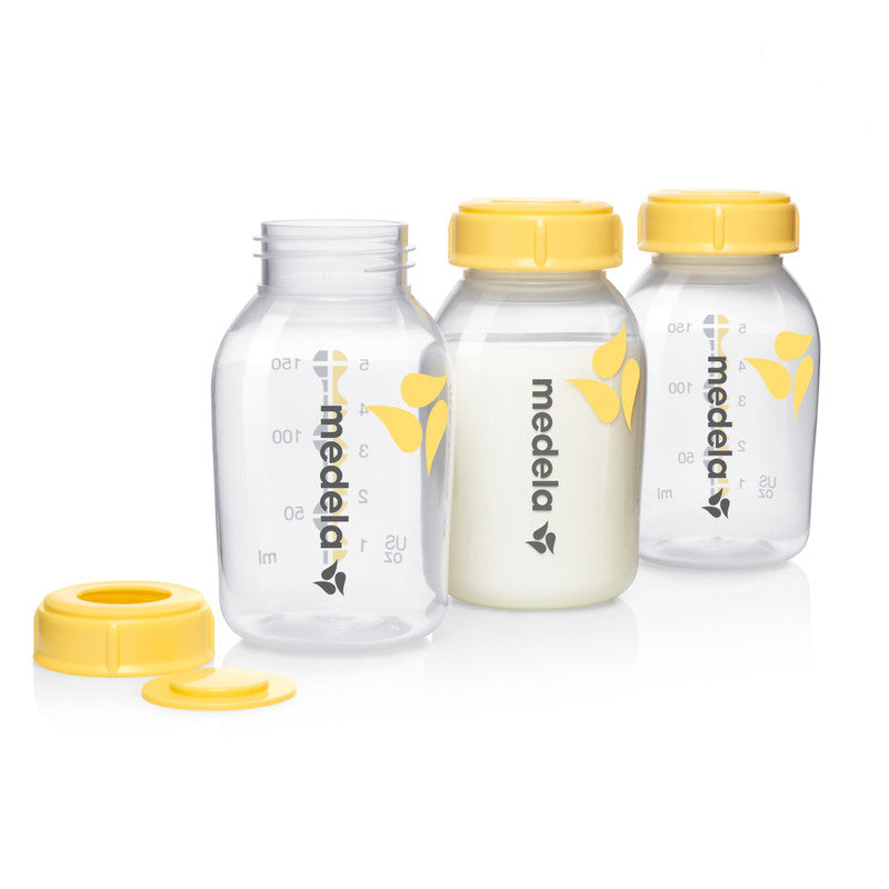 Medela Breastmilk Collection and Storage Bottles 150ml - 3 Pcs - Laadlee