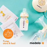 Medela Breastmilk Collection and Storage Bottles 150ml - 3 Pcs - Laadlee