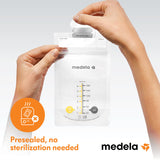 Medela Breastmilk Storage Bags 150ml - 25 Pcs - Laadlee