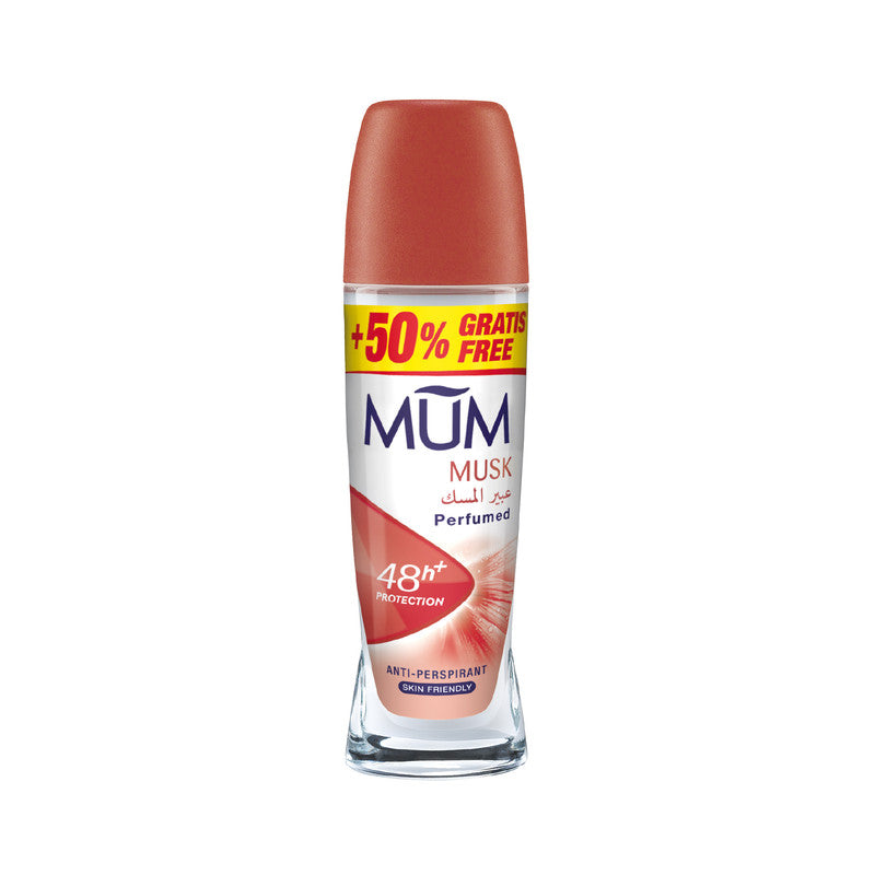 MUM Deodorant Roll-On 75ml - Musk - Laadlee