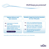 MUM Deodorant Roll-On 75ml - Fresh Pink Rose - Laadlee