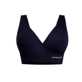 Sankom - Patent Aloe Vera Bra For Back Support- Black - Laadlee