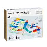Mideer Grooved Magnetic Tiles - Racing Track