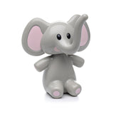 Melii Elephant Pacifier Holder - Pink Ears - Laadlee