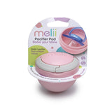 Melii Pacifier Pod Holder Case - Pink - Laadlee