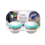Melii Pacifier Pod Holder Case - Grey (2pcs) - Laadlee