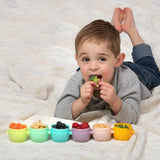 Melii Snap & Go Pods Baby Food Storage Container - Pack of 6 - Laadlee