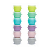 Melii Snap & Go Pods Baby Food Storage Container - Pack of 12 - Laadlee