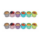 Melii Snap & Go Pods Baby Food Storage Container - Pack of 12 - Laadlee