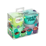 Melii Snap & Go Pods Baby Food Storage Container - 4 pcs - Laadlee