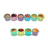 Melii Snap & Go Pods Baby Food Storage Container - Pack of 10 - Laadlee