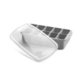 Melii Silicone Baby Food Freezer Tray - Grey - Laadlee