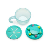 Melii Abacus Snack Container - Turquoise - Laadlee