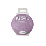 Melii Silicone Bowl With Lid 350ml - Purple Cat - Laadlee