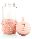 Melii Spikey Water Bottle 17oz - Pink - Laadlee