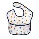 Melii Fold Up Bib With Scoop - Bear (2pcs) - Laadlee