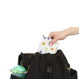 Melii Fold Up Bib With Scoop - Bear (2pcs) - Laadlee