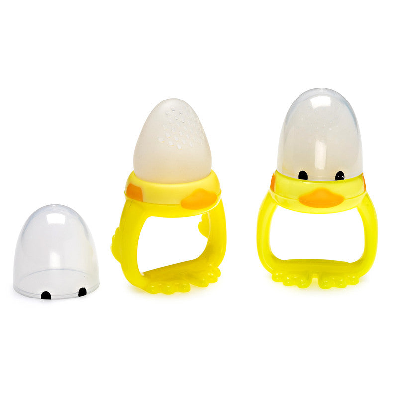 Melii Fresh Food Feeder - Yellow Duck (2 pcs) - Laadlee