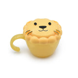 Melii Snack Container With Finger Trap - Lion - Laadlee