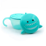 Melii Snack Container With Finger Trap - Shark - Laadlee