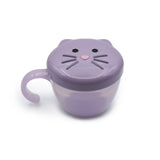 Melii Snack Container With Finger Trap - Cat - Laadlee