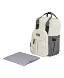 Moon Luca Diaper Backpack - Grey