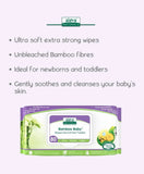 Aleva Naturals Bamboo Baby Wipes Club Pack - 240ct - Laadlee