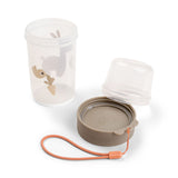 Done By Deer To Go 2-Way Snack Container Large Lalee - Sand