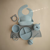 Mushie Pacifier Case Powder Blue - Laadlee