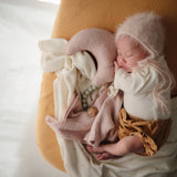Mushie Crib Sheet Medium Fall Yellow - Laadlee