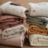 Mushie Swaddle Natural - Laadlee