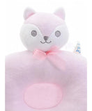 Tiny Hug Newborn Baby Breathable Flat Round Pillow - Pink