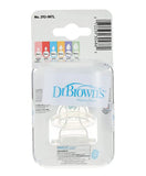 Dr. Brown's Preemie Flow Wide Neck Silicone Options+ Nipple Pack of 2 - Laadlee