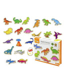 Viga Magnetic Dinosaurs - 20Pcs