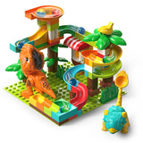Feelo Dinosaur Ejection Slide Big Building Blocks Set - 78pcs
