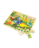 Viga Wooden 48 Pcs Puzzle - Dinosaur World