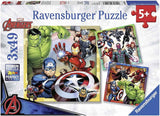 Ravensburger The Mighty Avengers Jigsaw Puzzle Set – 3×49pcs