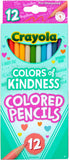Crayola Colors of Kindness Colored Pencils - Pack of 12 - Laadlee