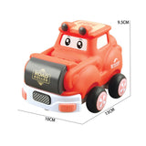 Stem Remote Control Light-Up Vinyl Roller, Dual Function Cartoon Car