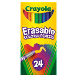 Crayola Erasable Colored Pencils - Pack of 24 - Laadlee