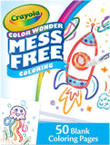 Crayola Color Wonder Blank Coloring Pages - 50 Pages - Laadlee
