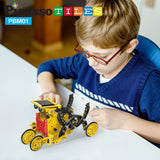 Picasso Magnetic Solar Space Robot Building Kit 12in1