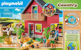 Playmobil Farmhouse With Outdoor Area