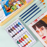Deli Gouache 12 Colors 12ml/Tube Assorted C1112