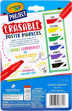 Crayola Project Erasable Poster Markers - Pack of 6 - Laadlee