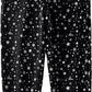 Jelliene All Over Printed Knit Sweat Pants - Black Stars - Laadlee